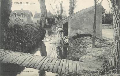 CPA FRANCE 95 "Mours, Un Lavoir"