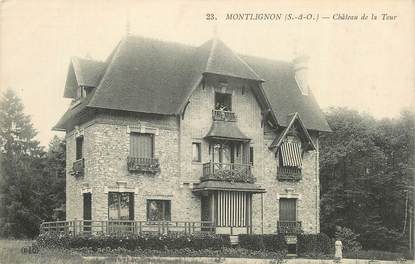 CPA FRANCE 95 "Montlignon, Château de la Tour"