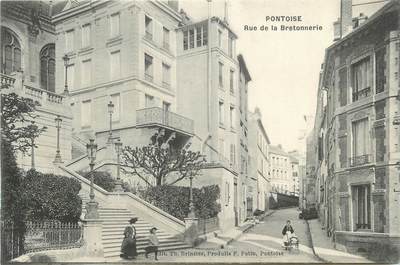 CPA FRANCE 95 "Pontoise, Rue de la Bretonnerie"