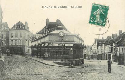 CPA FRANCE 95 "Magny en Vexin, La halle"