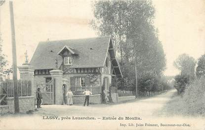 CPA FRANCE 95 "Lassy, Entrée du moulin"