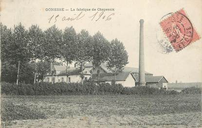 CPA FRANCE 95 "Gonesse, La fabrique de chapeaux"