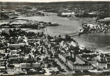 CPSM FRANCE 56 "Lorient, Kérentrech et le pont suspendu"