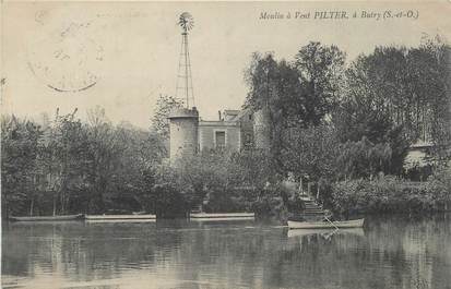 CPA FRANCE 95 "Butry, Le moulin à vent Pilter" / EOLIENNE