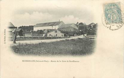 CPA FRANCE 95 "Moisselles, Route de la gare de Bouffémont"