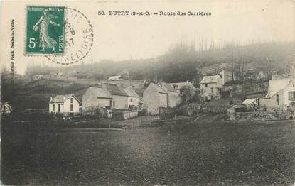 CPA FRANCE 95 "Butry, Route des carrières"