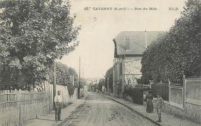 CPA FRANCE 95 "Taverny, Rue du Midi"