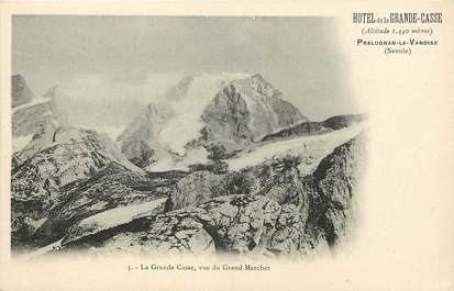 CPA FRANCE 73 "Pralognan la Vanoise, Hotel de la Grande Casse, vue du Grand Marchet"