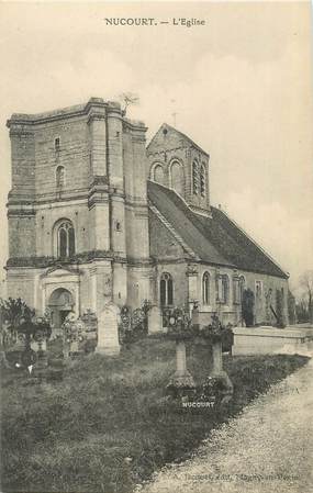 CPA FRANCE 95 Nucourt, L'église"