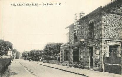 CPA FRANCE 95 "St Gratien, La Poste"