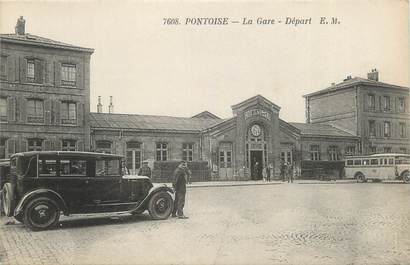 CPA FRANCE 95 "Pontoise, La gare"