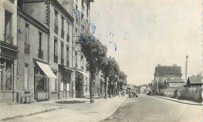 CPSM FRANCE 95 " Deuil, Avenue de la gare"