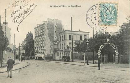 CPA FRANCE 94 " St Mandé, La Demi-Lune"