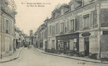 CPA FRANCE 94 " Sucy en Brie, La rue du Moutier"
