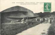 94 Val De Marne CPA FRANCE 94 " Vincennes, Maison blanche parc d'aviation, aéroplane sortant du hangar"