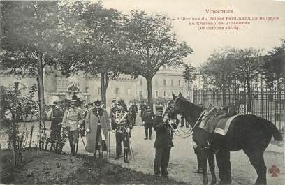 CPA FRANCE 94 " Vincennes, Arrivée du Prince Ferdinand de Bulgarie au château de Vincennes"