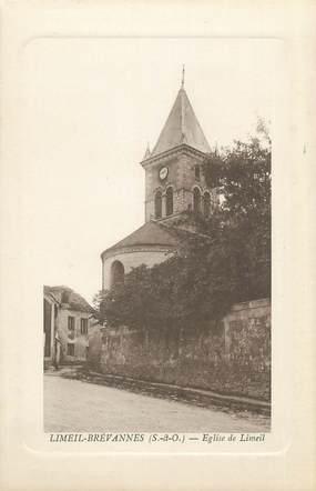 CPA FRANCE 94 " Limeil Brévannes, L'église de Limeil"