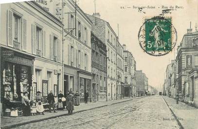 CPA FRANCE 94 " Ivry sur Seine, Rue du Parc"