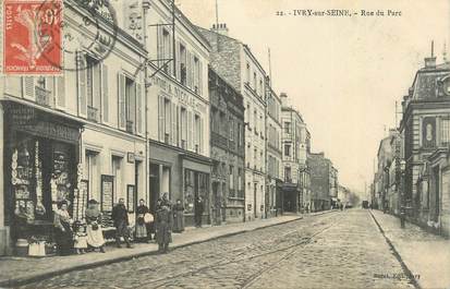 CPA FRANCE 94 " Ivry sur Seine, Rue du Parc"