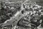 76 Seine Maritime CPSM FRANCE 76 "Forges les Eaux, place Brévière et route de Paris, vue aérienne"