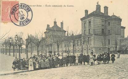 CPA FRANCE 94 " Ivry sur Seine, Ecole communale du centre"