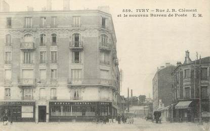 CPA FRANCE 94 " Ivry sur Seine, Rue JB Clément"