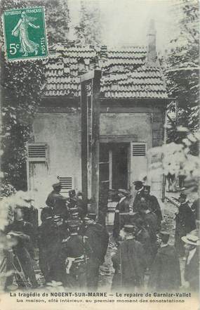 CPA FRANCE 94 " Nogent sur Marne, La tragédie , le repaire de Garnier Vallet"