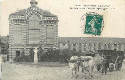 CPA FRANCE 94 "Mandres, Intérieur de l'Usine Springer"