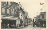 94 Val De Marne CPA FRANCE 94 " Villiers sur Marne, Place de la Gare et Rue de la Station"