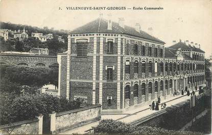 CPA FRANCE 94 " Villeneuve St Georges, Ecoles communales'