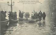 94 Val De Marne CPA FRANCE 94 " Maisons Alfort, La crue de la Seine en janvier 1910, Marine de guerre et pontonniers"