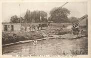 94 Val De Marne CPA FRANCE 94 " Villeneuve Triage, La Sarcelle un coin de baignade"