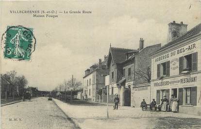 CPA FRANCE 94 "Villecresnes, La grande route, Maison Fouque"