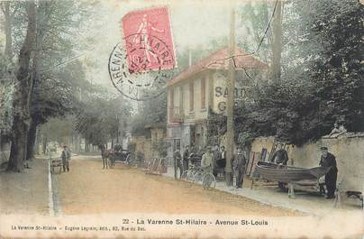 CPA FRANCE 94 "La Varenne St Hilaire, Avenue St Louis"