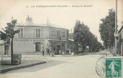 CPA FRANCE 94 "La Varenne St Hilaire, Avenue de Bonneuil"