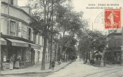 CPA FRANCE 94 "St Maur, Boulevard de Créteil"