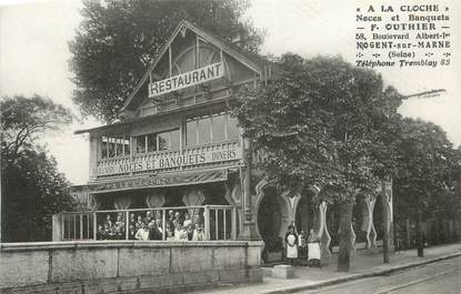 CPA FRANCE 94 "Nogent sur Marne, Restaurant à La Cloche"