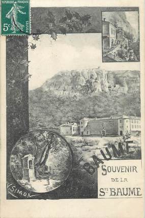 CPA FRANCE 83 " La Sainte Baume, Vues"