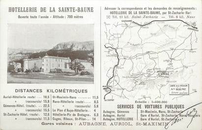 CPA FRANCE 83 " La Sainte Baume, L'Hotellerie"