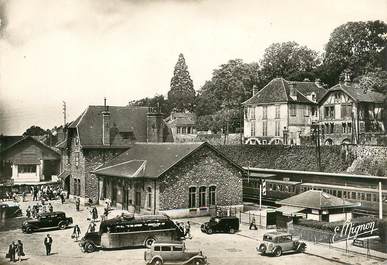 CPSM FRANCE 77 "La Ferté sous Jouarre, la gare"