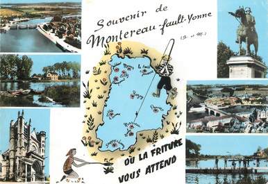 CPSM FRANCE 77 "Montereau Fault Yonne"