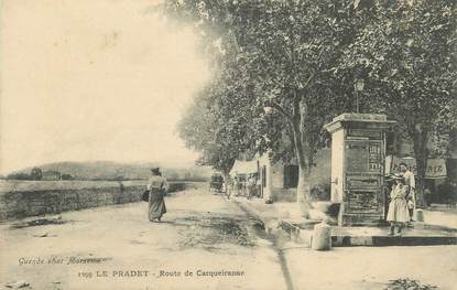 CPA FRANCE 83 " Le Pradet, Route de Carqueiranne"