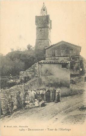 CPA FRANCE 83 " Draguignan, Tour de l'Horloge"