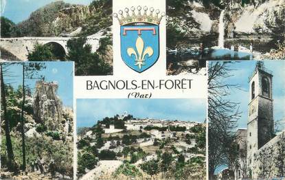 CPSM FRANCE 83 "Bagnols en Forêt, Vues"