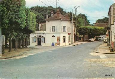 CPSM FRANCE 77 "Seine Port, Place des Tilleuls, le bar et l'Epicerie"