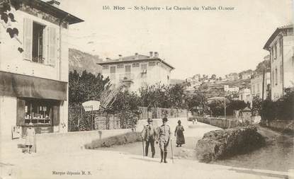 CPA FRANCE 06 "Nice, St Sylvestre, le chemin du Vallon Obscur"