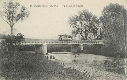 CPA FRANCE 06 "Mandelieu, Pont sur la Siagne"