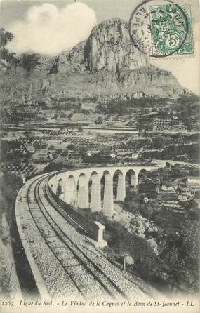 CPA FRANCE 06 "Le Viaduc de la Cagnes et le Baon de St Jeannet"