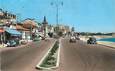 CPSM FRANCE 06 " Le Cros de Cagnes, La promenade et le bord de mer"