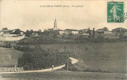 CPA FRANCE 38 " St Julien de l'Herms, Vue générale"